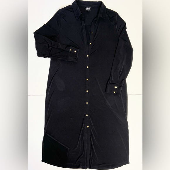 INC International Concepts Dresses & Skirts - INC International Concepts Black Shirt Dress